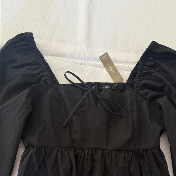 J Crew 100% Cotton Elegant Black Women's Top. Size 6. New! - Picture 3 of 12